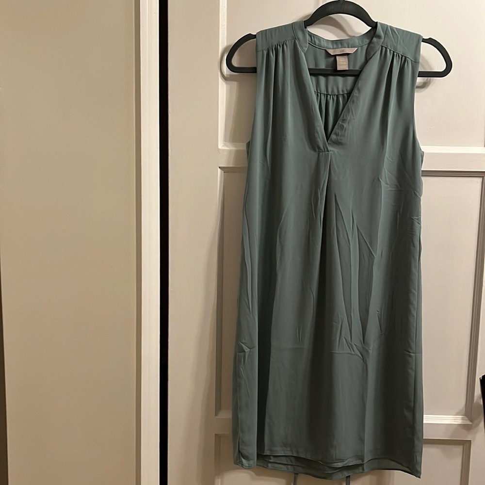 NWOT H&M teal blue dress